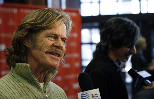 Francisco Kjolseth  |  The Salt Lake Tribune
William H. Macy, left, and John Hawkes attend the screening of the movie 