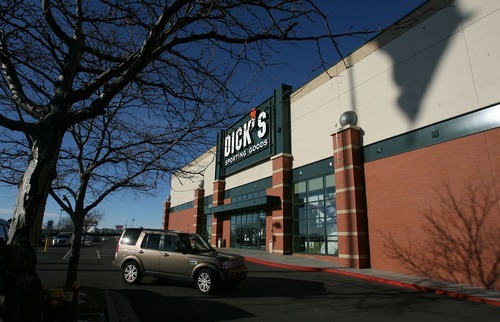 Steve Griffin  |  The Salt Lake Tribune

Dick's Sporting Goods in Layton, Utah  Wednesday, January 11, 2012.