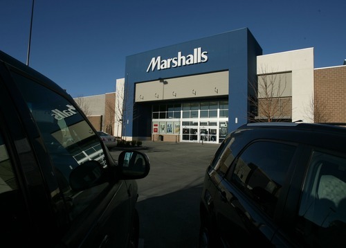 Steve Griffin  |  The Salt Lake Tribune

Marshalls store at Station Park in Farmington, Utah  Wednesday, January 11, 2012.