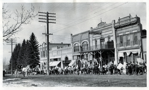 Tribune file photo

Children's parade, Mt. Pleasant, Utah, 1910.