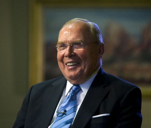 Al Hartmann  |  The Salt Lake Tribune
Huntsman Corp. was founded in 1982 by its 74-year-old chairman, Jon Huntsman Sr., who helped invent the plastic egg carton and the Styrofoam clamshell boxes used by McDonald's Corp. to package its Big Mac sandwiches. His eldest son, also named Jon, was Huntsman's vice chairman from 1993 to 2001.