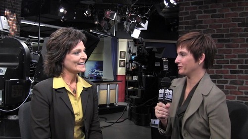 KUTV's Mary Nickles talks to Kim McDaniel of The Salt Lake Tribune about her breast cancer diagnosis and public recovery.