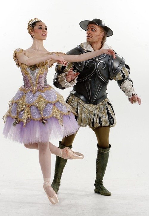 Trent Nelson  |  The Salt Lake Tribune
Beau Pearson, right, and Beckanne Sisk are performing in Ballet West's 