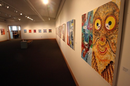 Steve Griffin  |  The Salt Lake Tribune
The art gallery is free at the Salt Lake City Main Library.