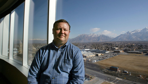 Steve Griffin  |  The Salt Lake Tribune


Shawn Munns, 39, one of the victims of the Trolley Square shooting, says he is just a regular guy and has experienced no lingering effects from the tragic attacks. He is photographed here in his Sandy, Utah offices Monday, February 6, 2012.