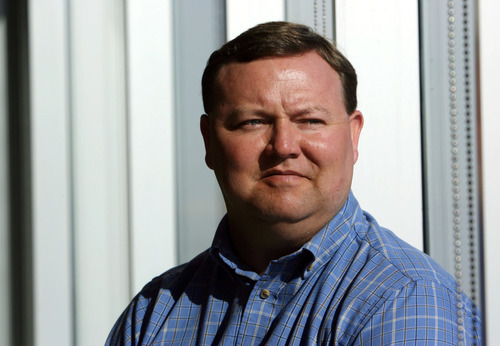 Steve Griffin  |  The Salt Lake Tribune


Shawn Munns, 39, one of the victims of the Trolley Square shooting, says he is just a regular guy and has experienced no lingering effects from the tragic attacks. He is photographed here in his Sandy, Utah offices Monday, February 6, 2012.