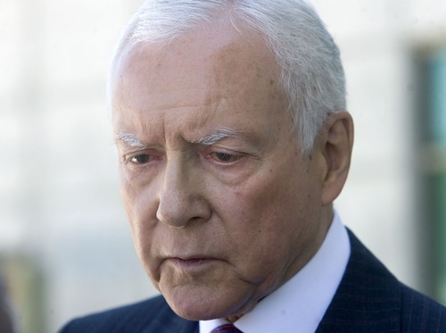 Tribune file photo
U.S. Sen. Orrin Hatch, R-Utah, is backing away from a claim that abortions account for 95 percent of what Planned Parenthood does.