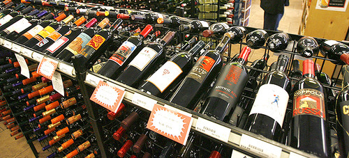 Tribune file photo
Shelves of wine at a Utah liquor store.