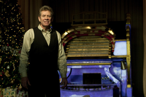 Chris Detrick  |  The Salt Lake Tribune
Larry Bray poses for a portrait with the 2,400-pipe Wurlitzer organ at the Edison Street Organ Loft. The organ was built in 1926 and has been in the family business since 1946. The Organ Loft hosts banquets, receptions and shows silent movies.