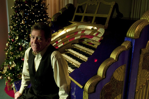 Chris Detrick  |  The Salt Lake Tribune
Larry Bray poses for a portrait with the 2,400-pipe Wurlitzer organ at the Edison Street Organ Loft. The organ was built in 1926 and has been in the family business since 1946. The Organ Loft hosts banquets, receptions and shows silent movies.