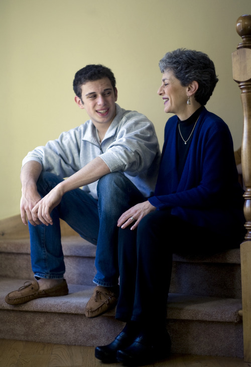 Kim Raff  |  The Salt Lake Tribune
The American Academy of Pediatrics is now recommending that boys as well as girls get the HPV vaccine, which prevents cancer. Patrice Arent, a Utah legislator, chose to vaccinate both her son and daughter.  She is photographed with her son Josh Lipman at her home in Salt Lake City, Utah on February 26, 2012.