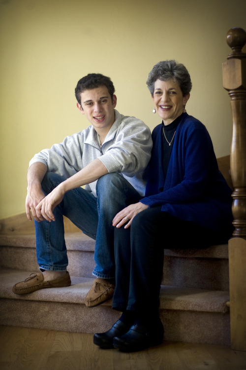 Kim Raff  |  The Salt Lake Tribune
The American Academy of Pediatrics is now recommending that boys as well as girls get the HPV vaccine, which prevents cancer. Patrice Arent, a Utah legislator, chose to vaccinate both her son and daughter.  She is photographed with her son Josh Lipman at her home in Salt Lake City, Utah on February 26, 2012.