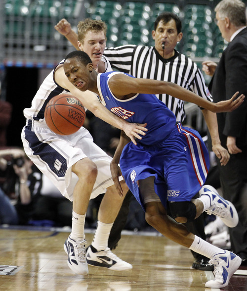 Utah State basketball Berger steps up for Aggies The Salt Lake Tribune