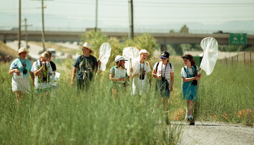 Tribune file photo

Girl Scouts and leaders from troop 1032 at Eastwood Elementary School enjoy Thursday morning at Decker Lake Educational Wetland Preserve in July 1998.