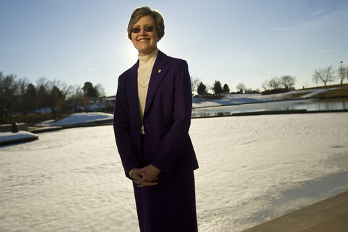 Tribune file photo
After 10 years leading Weber State University, F. Ann Millner announced Friday she plans to step down.