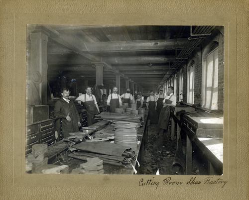 Tribune file photo

Workers are seen at the ZCMI factory in this photo believed to be from August 1899.