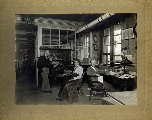 Tribune file photo

Workers are seen at the ZCMI factory in this photo from August, 1899.