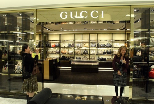 Rick Egan  | The Salt Lake Tribune 
Features such as Nordstrom's two Gucci boutiques -- one of only eight stores nationwide to have these luxury shops -- show a strong belief that 