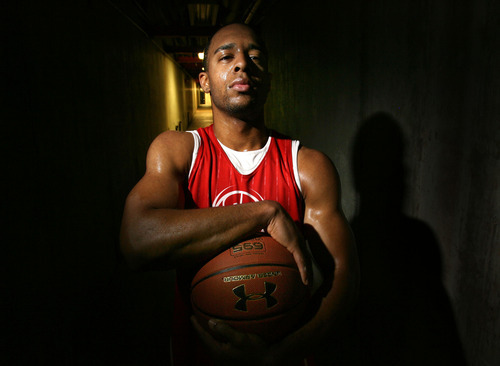 Steve Griffin  |  The Salt Lake Tribune


University of Utah basketball player Chris Hines.
