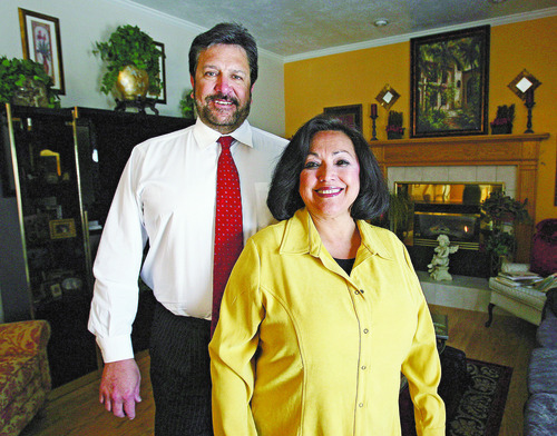 Steve Griffin  |  The Salt Lake Tribune

 
 Rep. Mark Wheatley, D-Murray, is running for reelection while his wife, Josie Valdez,  is running for the Senate as they seek to become the first husband-wife team in the Legislature. They are photographed here in their Murray, Utah home Tuesday, March 27, 2012.