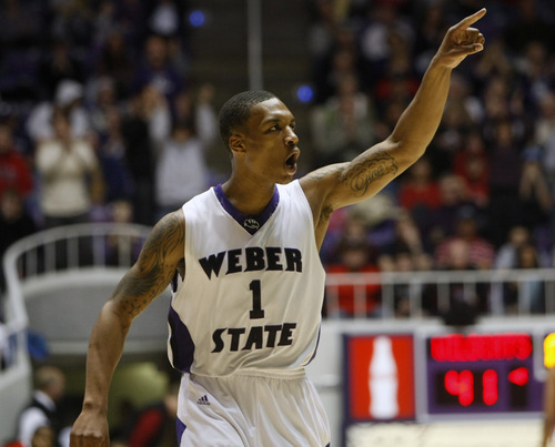 Chris Detrick  |  Tribune file photo
Weber State Wildcats guard Damian Lillard is likely to enter the NBA draft, as a player projected to be taken in the middle of the first round.