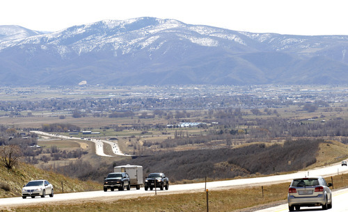 Al Hartmann  |  The Salt Lake Tribune
View of the Heber Valley looking east from U.S. 40. Heber City is the nation's seventh fastest-growing micropolitan area, according to the latest Census Bureau estimates.