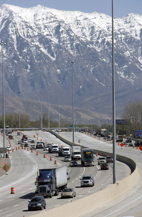 Francisco Kjolseth  |  The Salt Lake Tribune
Rapid growth in Utah County has contributed to the expansion and upgrade along the I-15 corridor.
