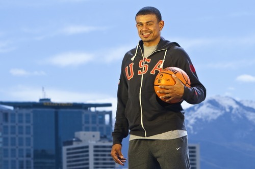Chris Detrick  |  The Salt Lake Tribune
Utah Jazz guard Earl Watson poses for a portrait Friday March 30, 2012.