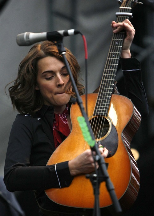 Tribune file photo
Brandi Carlile, performing here at Library Square in 2011, returns to Salt Lake City this summer with a July 15 concert at Red Butte Garden.