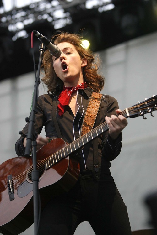 Tribune file photo
Brandi Carlile, performing here at Library Square in 2011, returns to Salt Lake City this summer with a July 15 concert at Red Butte Garden.