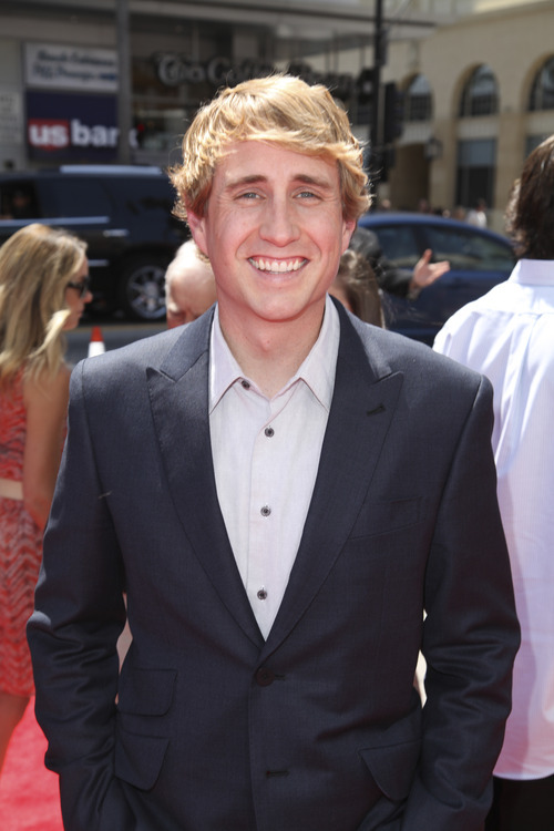 Actor Kirby Heyborne, on the red carpet for the L.A. premiere of 