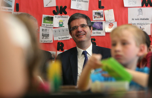 French Ambassador Praises Morningside Elementary The Salt Lake Tribune