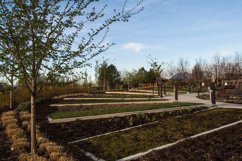 Chris Detrick  |  The Salt Lake Tribune
The Conservation Garden Park at the Jordan Valley Water Conservancy District Thursday April 12, 2012.