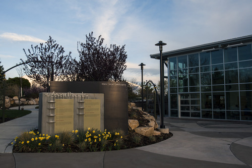 Chris Detrick  |  The Salt Lake Tribune
The Conservation Garden Park at the Jordan Valley Water Conservancy District Thursday April 12, 2012.