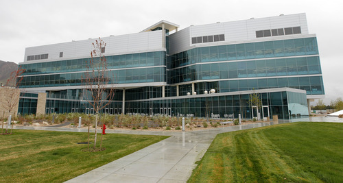Al Hartmann  |  The Salt Lake Tribune
The James L. Sorenson Molecular Biotechnology Building, the University of Utah's new USTAR facility, cost $130 million, most of which was contributed by taxpayers. The building will be  dedicated on Thursday, April 19.