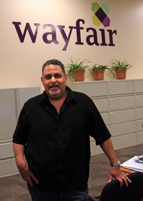 Rick Egan  | The Salt Lake Tribune 

 Al Gonzalez, director of operations at Wayfair in Ogden, Friday, April 20, 2012.   The company plans to hire 100 by year's end.