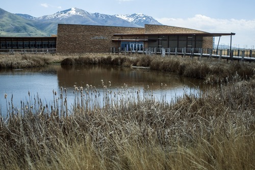 Chris Detrick  |  The Salt Lake Tribune
The James V. Hansen Wildlife Education Center at the Bear River National Wildlife Refuge Tuesday April 24, 2012.