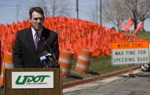 Tribune file photo
John Njord, executive director of the Utah Department of Transportation, is being defended by Gov. Gary Herbert as one of the best road builders in the country and an 