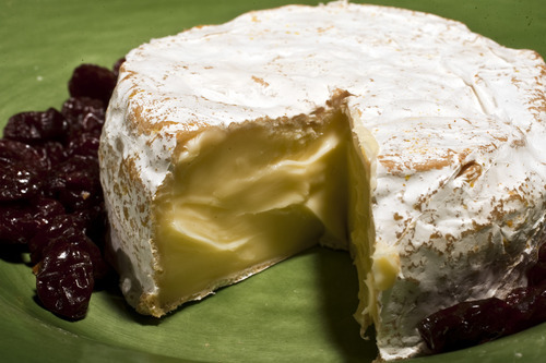 Chris Detrick  |  The Salt Lake Tribune
Kunik, a pasteurized goat-cow triple cream cheese from Warrensburg, N.Y. (29.99 a pound) pairs nicely with such things as dried cherries.