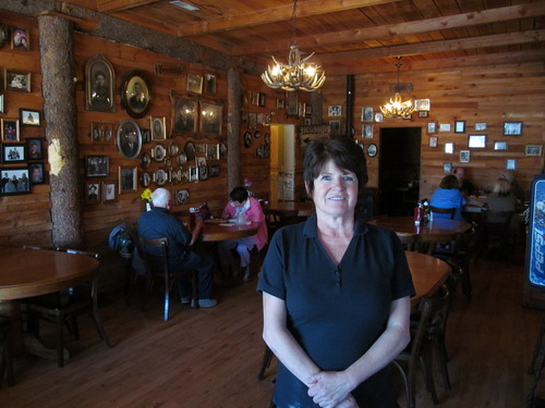 Donald W. Meyers  |  The Salt Lake Tribune
Leslie Broadhead, owner of Leslie's Family Tree in Santaquin, in her restaurant. Smith's business has a local reputation for being haunted and is being featured on the Travel Channel's 
