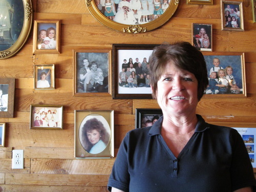 Donald W. Meyers  |  The Salt Lake Tribune
Leslie Broadhead, owner of Leslie's Family Tree in Santaquin, in her restaurant. Smith's business has a local reputation for being haunted and is being featured on the Travel Channel's 