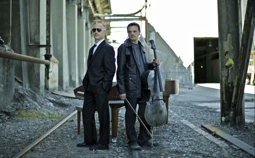 The Piano Guys are pianist Jon Schmidt and cellist Steven Sharp Nelson, who filmed their 