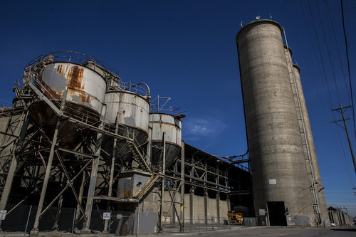 Chris Detrick  |  The Salt Lake Tribune
Mountain Cement Company in the Granary District, photographed on Wednesday, May 9, 2012.