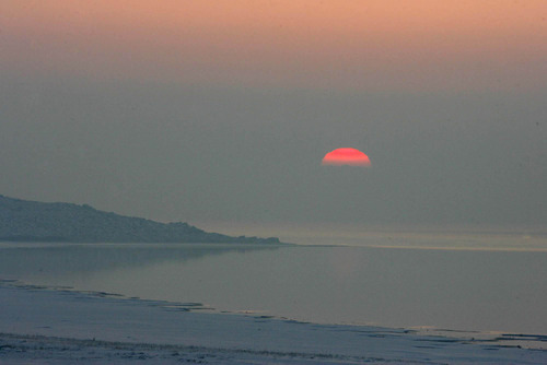 A sunset  on Antelope Island  Monday, January 11,2010  photo:Paul Fraughton/ The Salt Lake Tribune