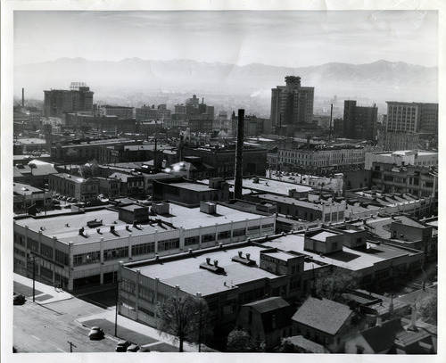 Tribune file photo

A view of Salt Lake City on Oct. 26, 1945.
