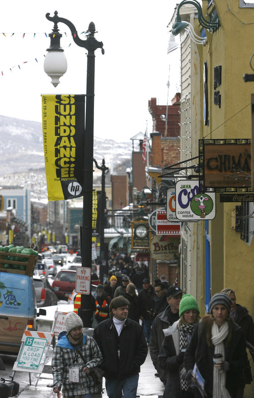 Rick Egan  | The Salt Lake Tribune 
The 2012 Sundance Film Festival produced an economic boost for Utah that totaled $80.3 million, including nearly $7 million in state and local taxes, through a mix of spending by close to 47,000 people and the creation of 1,731 temporary jobs.
