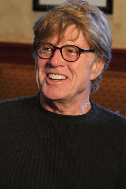 Rick Egan   |  The Salt Lake Tribune

Robert Redford shares a laugh with Tribune reporter, Sean Means, during an interview at his Zoom restaurant in Park City, Utah,  Wednesday, January 19, 2011