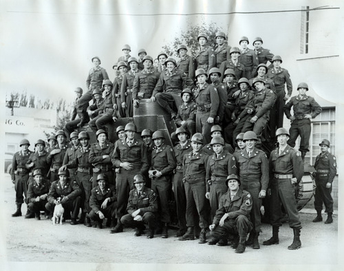 Tribune file photo

Co. A 213 Armored Field Artillery Battalion poses for a group photo in Richfield, Utah, on August 19, 1950. They left for Fort Lewis ten days later and from there went to Korea.