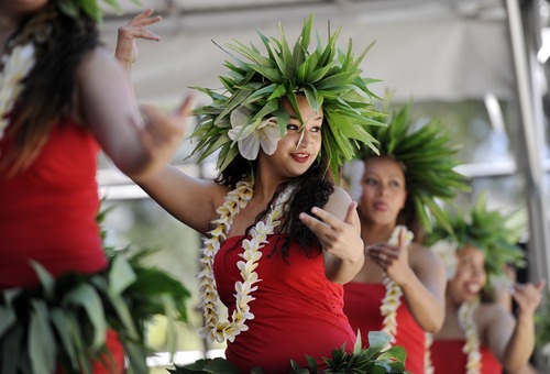 Sarah A. Miller  |  Tribune file photo
Sepa Tatafu of West Valley performs with the group Tagaloa, based in Taylorsville, at the 2011 Living Traditions Festival in Salt Lake City. This year's festival runs through Sunday at the Salt Lake City & County Building.