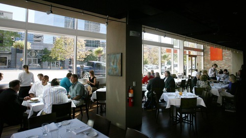 Steve Griffin  |  The Salt Lake Tribune


 Interior of Zy restaurant in Salt Lake City, Utah Friday, October 14, 2011.